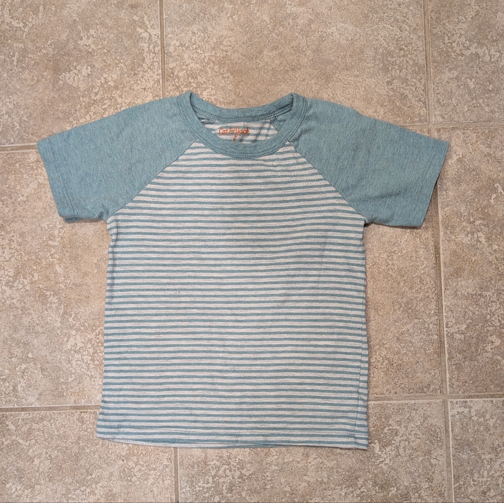 Kids Striped Short Sleeve Tee 3T ✨ $4 Bundle Add-on! ✨
